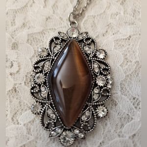 Paparazzi Exquisitely Enchanted Brown Necklace